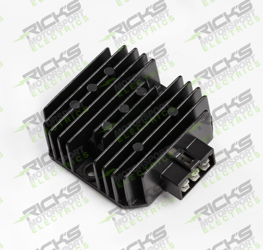 Rick's Motorsports Electrics Universal OEM Style Rectifier-Regulator for Kawasaki Vulcan '87-20, Z750R '03-16, Ninja 600 '85-14, ZXR400 '89-99 Rick's Motorsports Electrics Universal OEM Style Rectifier-Regulator for Kawasaki Vulcan '87-20, Z750R '03-16, Ninja 600 '85-14, ZXR400 '89-99